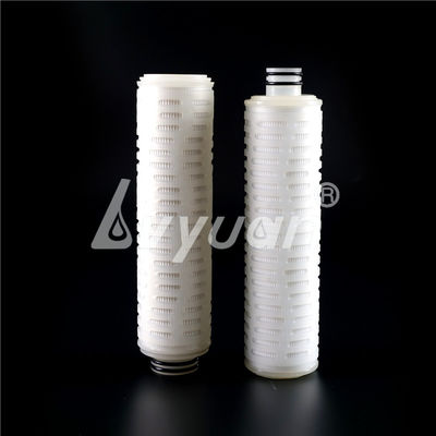 Hydrophobic 40inch Air PTFE Vent Filter 222 Fin PTFE فیلتر آب